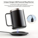 Smart Electric Coffee Mug Warmer Set for Desk Use - Image 12