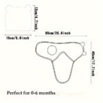 Soft Cotton Swaddle Set for Newborns 0-6 Months - Image 2