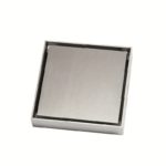Stainless Steel Shower Drain with Tile Insert Cover - Image 5