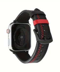 Retro Leather Watch Band for Apple: Soft & Stylish