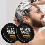 Men's Spice Scented Black Hair Soap Duo, 50 g,  2 Pack