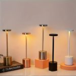 Sleek Touch LED Desk Lamp: 3-Color Wireless Light - Image 12