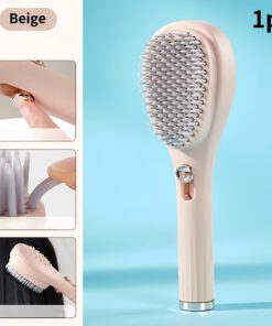 Alternative view of Travel-Friendly Retractable Massage Comb Duo
