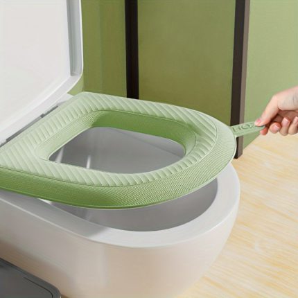 Waterproof Toilet Seat Cover - Quick Dry Comfort