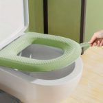 Waterproof Toilet Seat Cover - Quick Dry Comfort