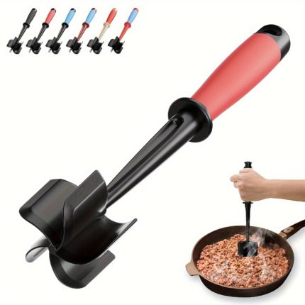 Durable Meat Chopper with Non-Stick, Heat-Resistant Design