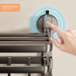 Compact Shower Organizer - No-Drill Suction Cup Design - Image 4