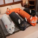 Plush Cat Body Pillow - Ultimate Comfort for Side Sleepers - صورة 9