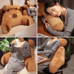 Anime Capybara Plush Pillow – Cozy Travel Companion - صورة 6