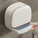 Elegant 3-Color Wall-Mounted Leakproof Soap Dish - Image 4