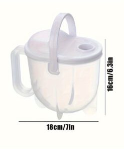 وجهة نظر بديلة لـ Versatile Rice Washer with Strainer for Easy Cleaning