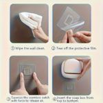 Elegant 3-Color Wall-Mounted Leakproof Soap Dish - Image 9