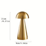 USB-Powered Mushroom Lamp for Modern Home Decor