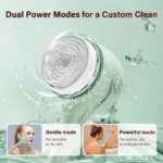 Rechargeable Shower Brush with Interchangeable Heads - Image 7