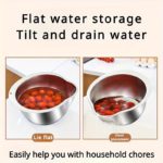 Durable Stainless Kitchen Strainer for Efficient Food Prep - Image 8