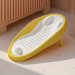 Adjustable Foldable Bath Seat - Soft, Non-Slip Comfort - صورة 4