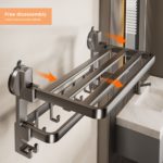 Compact Shower Organizer - No-Drill Suction Cup Design - Image 6