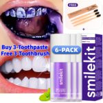 Minty Purple Toothpaste & Brush Combo: Buy 3 Get 3 Free - Image 2