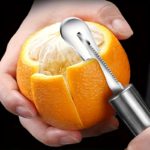 Ergonomic Stainless Steel Citrus Peeler for Easy Fruit Prep