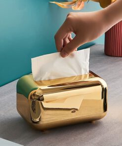 وجهة نظر بديلة لـ Luxury Bread-Shaped Tissue Holder: Vintage Decor