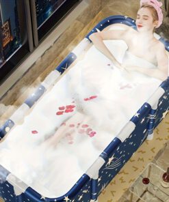 Alternative view of Spacious Portable Bathtub for Adults, No-Inflation Needed
