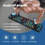 Compact Folding Push-Up Board with Resistance Bands - Image 6