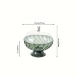 Elegant Plastic Storage Tray with Lid for Home Decor - Image 7