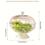 Elegant Plastic Storage Tray with Lid for Home Decor - Image 4