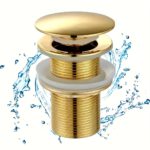 Elegant Matte Black Sink Drain Stopper - Stylish Finish - Image 2