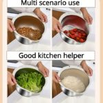 Durable Stainless Kitchen Strainer for Efficient Food Prep - Image 11