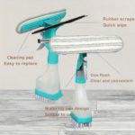 4-in-1 Glass Cleaner Brush with Built-In Spray Bottle - Image 5