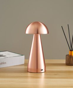 Alternative view of USB-Powered Mushroom Lamp for Modern Home Decor