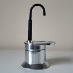 Compact Italian Moka Pot for Home or Travel Use