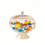 Elegant Plastic Storage Tray with Lid for Home Decor - Image 3