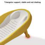 Adjustable Foldable Bath Seat - Soft, Non-Slip Comfort - صورة 5
