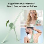 Rechargeable Shower Brush with Interchangeable Heads - Image 4