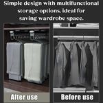 Compact Aluminum Closet Organizer: Space-Saving Solution - Image 13