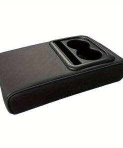 Luxury Car Armrest Pillow with Dual Cup Holders