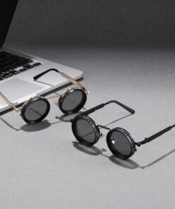 Alternative view of Chic Retro Sunglasses: Versatile Style & Sun Protection