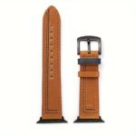 Retro Leather Watch Band for Apple: Soft & Stylish - Image 9