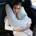 Car U-Shaped Neck Support Pillow - Plush Sleeping Cushion for Back Seat, Ergonomic Design for Comfortable Rest, Washable Cover, Ideal for Travel & Home Use, Travel Pillow|Cozy Car Accessory|Washable Cover - Image 6