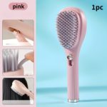 Travel-Friendly Retractable Massage Comb Duo