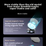 K009 Car Phone Mount with 360° Magnetic Grip - Image 9