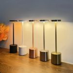 Sleek Touch LED Desk Lamp: 3-Color Wireless Light - Image 4