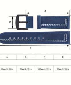 Alternative view of Retro Leather Watch Band for Apple: Soft & Stylish
