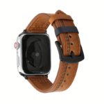 Retro Leather Watch Band for Apple: Soft & Stylish - Image 10