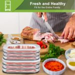 Stackable BPA-Free Food Containers - Space-Saving Airtight Set - Image 6