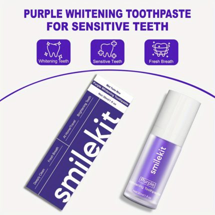 Minty Purple Toothpaste & Brush Combo: Buy 3 Get 3 Free