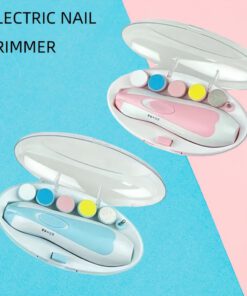 Electric Baby Nail Clipper Set: Safe, Quiet & Ergonomic