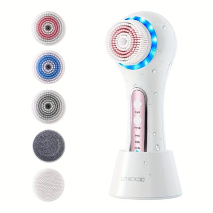 Ultimate Facial Cleansing System: Light Beige Spa Brush